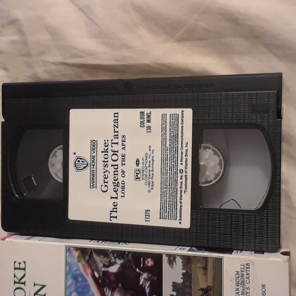 Greystone the legend of Tarzan Lord of the Apes VHS tape - Picture 3 of 9
